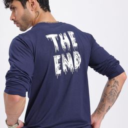 glitchez Elevated Basics Typo Print Long Sleeve Regular Fit T-shirt-picture-6