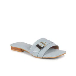 dbcooper Women Ethnic Open Toe Flats with Buckles-picture-38