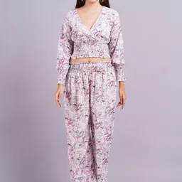 HIGHLIGHT FASHION EXPORT Printed Tunic With Trouser Co-Ords-picture-34