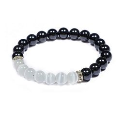 Divine souvenirs Unisex Artificial Beaded Elasticated Bracelet-42