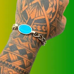 Dynamic Retail Global Men Silver Bracelet-10