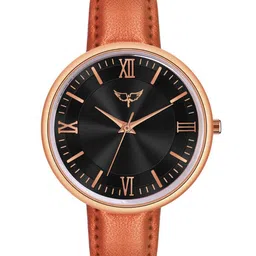 WHITE BIRD Women Brass Dial & Leather Straps Analogue Watch ATM 1037 Brown-picture-21