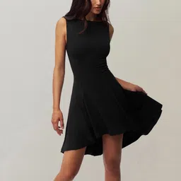 DressBerry Women Solid A-Line Dress-image-73