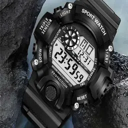 Hala Men Solid Round Tang Regular Digital Watch-13