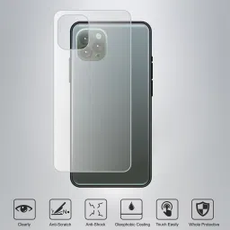 skrechtech Back Tempered Glass for Tecno Pova Curve 5G, Pova Curve 5G, Curve 5G, {Camera lens} image 2