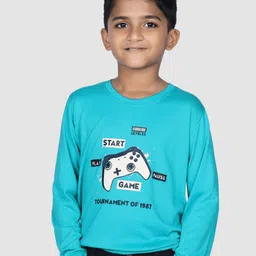 CRAZYPENGUIN ELITE Boys Printed Applique T-shirt-image-68