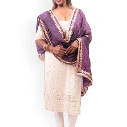 URBAN KANYA Embroidered Gotta Patti Dupatta-picture-14