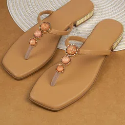 Metro Women T-Strap Flats-picture-8