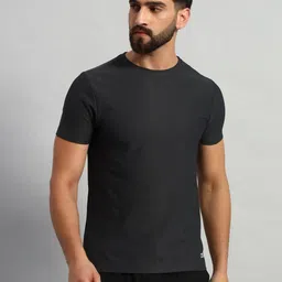 ATICX Men Brand Logo Antimicrobial Slim Fit T-shirt-image-11