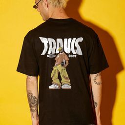 BDSQUARE Men Printed Applique T-shirt-image-44