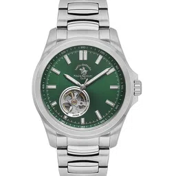 SANTA BARBARA POLO & RACQUET CLUB Men Dial & Stainless Steel Bracelet Style Straps Analogue Watch-50