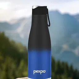 Pexpo Ignite Black & Blue ISI Certified Thermosteel Hot And Cold Flask Water Bottle 500ml-image-6