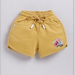 Biskid Gold Cotton Shorts-image-39