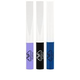AYA Set Of 3 Long-Lasting Waterproof Liquid Eyeliner - 5ml Each - Kohl Black - Denim Blue-image-80