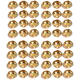 The Spiritual Living 48-Pcs Yellow Textured Brass Diyas-image-83