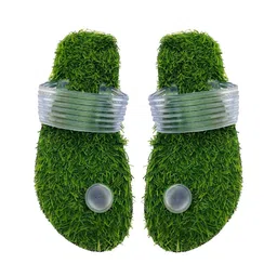 ADJ Men Green Flip Flops-34