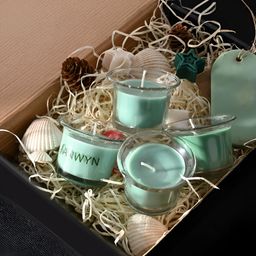 ANWYN Green 4 pieces Jar Candle-41
