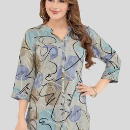 TheSwagg Print High-Low Top-picture-26