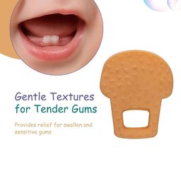 Adore Tan & Brown Candy Shape BabyTeether image 4