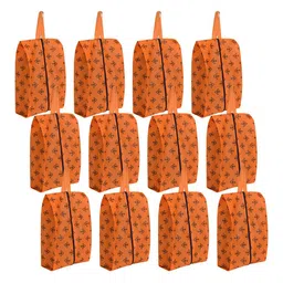 prettykrafts Orange 12 Pieces Reusable Multi-Utility Organisers-image-29