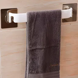 HOKIPO White Magic Sticker Series Self Adhesive Kitchen Napkin Towel Holder-11
