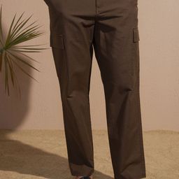 Highlander Men Elasticated Relaxed Cargo Soft Trousers-picture-1