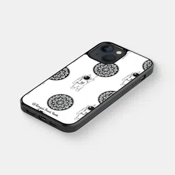 macmerise Abstract Printed iPhone 13 Mini Back Case Mobile Accessories image 4