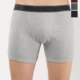 Sporto by Macho Pack Of 4 Mid-Rise Long Trunks-picture-19