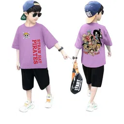 ACTLIVE Boys Cotton Blend Clothing Set-picture-5