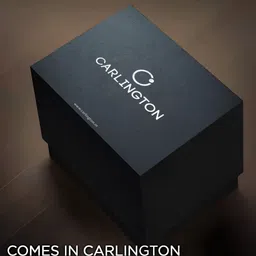 CARLINGTON Men Round Dial Analogue and Digital Multi Function Watch Endurance 9140 image 2