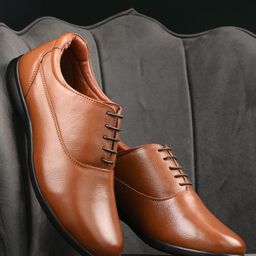Auserio Men Leather Formal Oxfords-image-71