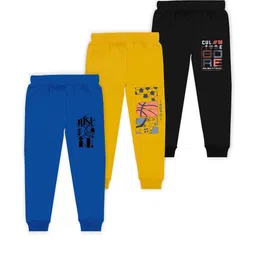 J&JP Boys Pack of 3 Cotton Joggers-image-36