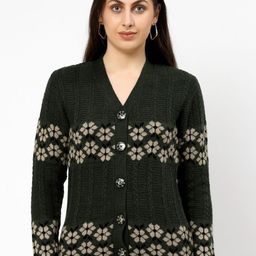 Kalt Women Floral Printed Cardigan-image-19