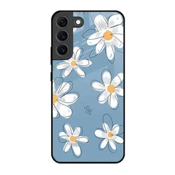 QRIOH Floral Printed Samsung Galaxy S22 Back Case Mobile Accessories-picture-25