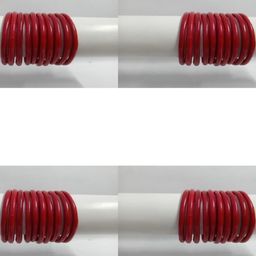SOMIL Set Of 40 Red Antique Alloy Bangles-image-67