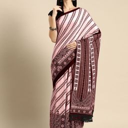 BUTA BUTI Floral Pure Cotton Saree-image-72