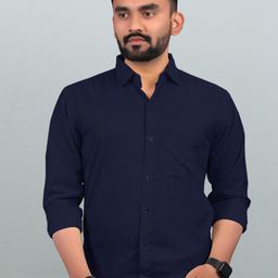 Acnos Spread Collar Regular Fit Shirt-picture-2