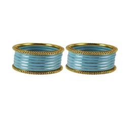 Vidhya Kangan Multi-Coloured Brass Bangles-image-69