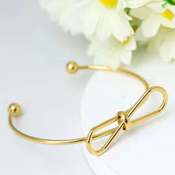 JEWILLEY Women Gold-Plated Bangle-Style Bracelet-picture-30