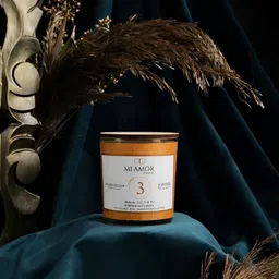 MI AMOR PARIS Number 3 Rose Fragrance 1 Wick Jar Candle-55