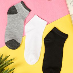 Teakwood Leathers Men Pack Of 3 Pure Cotton Ankle Length Socks-picture-23