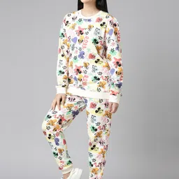 Nap Chief Printed Pure Cotton Sweatshirt and Joggers-image-36