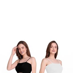 PINOVO Black Cotton Tops-picture-25