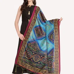 Kaizen TEXO FAB Ethnic Motifs Printed Dupatta-11