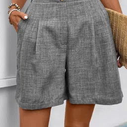 StyleCast Women Mid Rise Loose Fit Regular Shorts-image-66