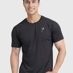 FUAARK Men Moisture Wicking Solid Round Neck T-shirt-image-50