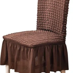 Polyester Striped 1 Seater Chair Cover-image-22