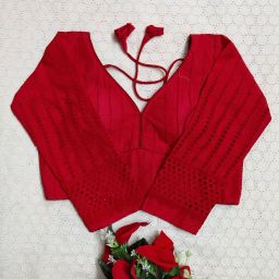 Sweetheart Neck Women Blouse-image-56