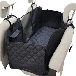 Hammock with Mesh Window Pet Backseat Protect Pad Car Seat Cover for Sedan & SUV Hammock Pet Seat Cover-image-6