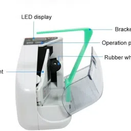 DeHMY Handheld Cash Counting Machine Currency Discriminator Counter V30 Mini Note Counting Machine image 2